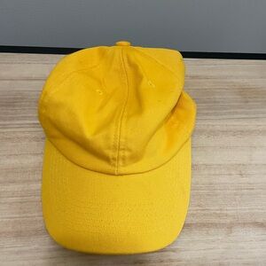 GIGI PIP Mustard Yellow Cap with Brown Strap